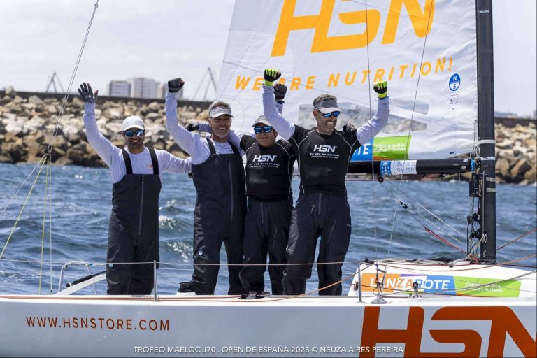 Los canarios ‘HSN Sailing Team’ ganan el Campeonato Nacional Open de España de J70