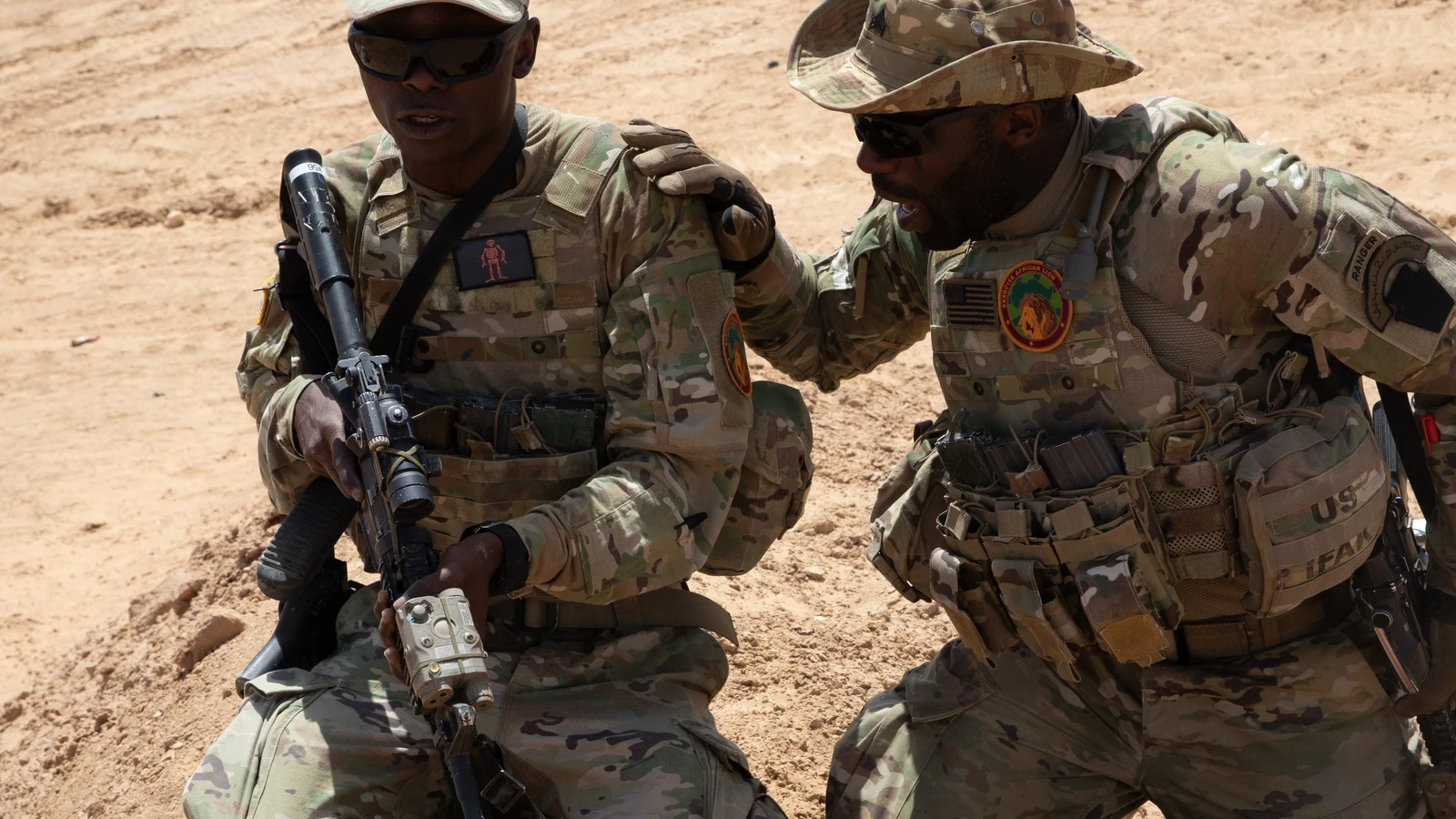 Maniobras African Lion (Fuente: Departamento de Defensa de USA)