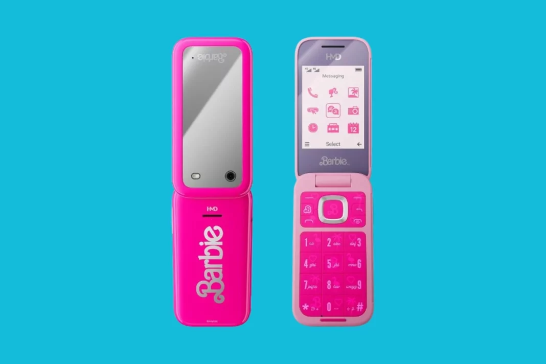 Amazon se viste de retro con el móvil de Barbie