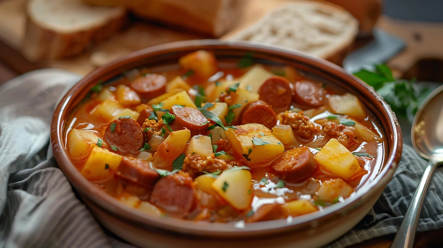 Patatas a la riojana con un giro: el sencillo gesto que multiplica por diez el sabor del chorizo