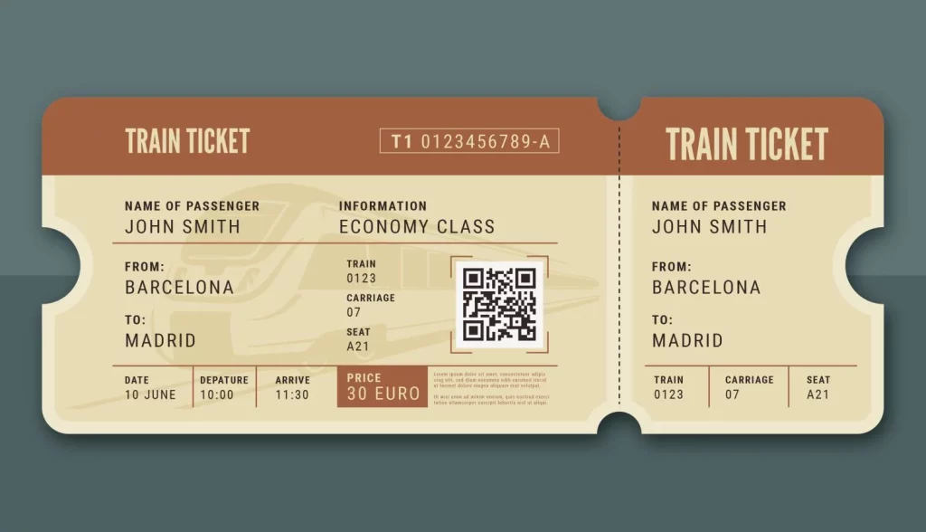 EL BILLETE DE TREN O EL PASE DE ABORDAR: UN DNI EN PAPEL