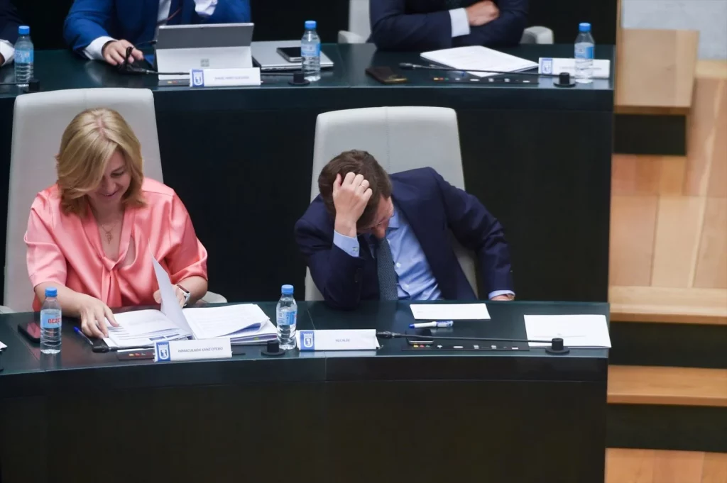 Inma Sanz gana enteros para suceder a Almeida en el futuro ante el "favorito" Carabante 1 Moncloa EuropaPress 6818624 vicealcaldesa madrid inmaculada sanz alcalde madrid jose luis Moncloa
