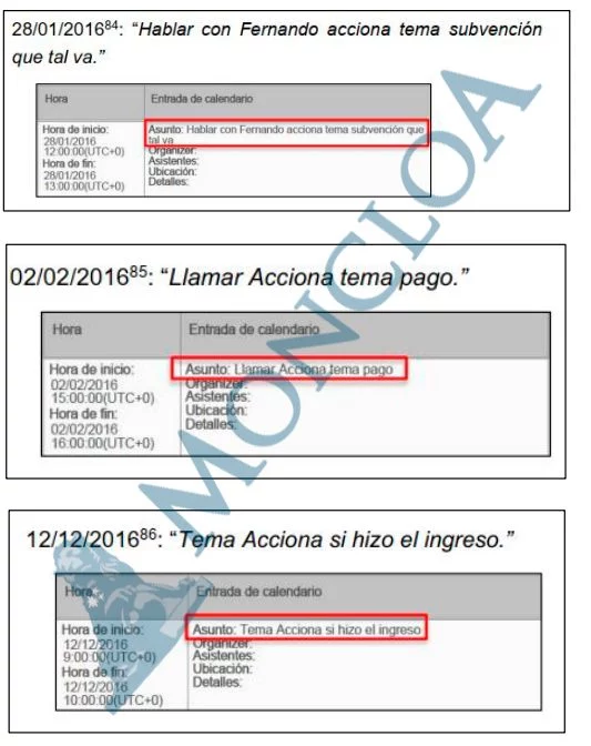 acciona si pago Moncloa