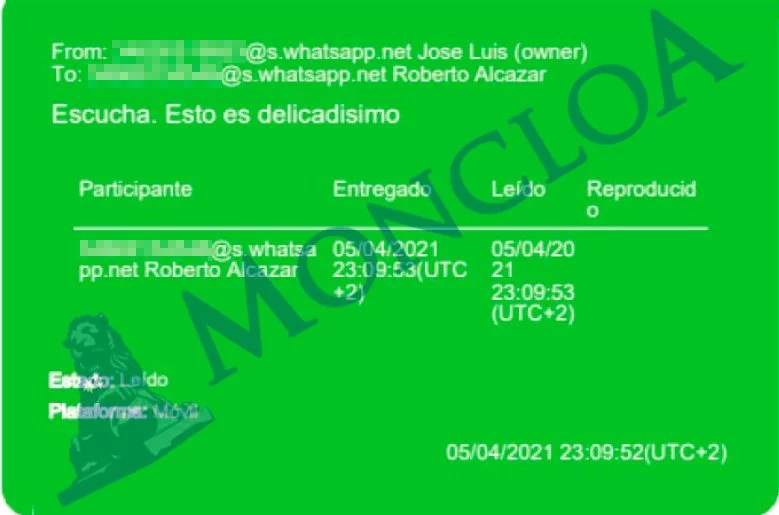 Koldo García pide que Asuntos Internos investigue los whatsapps de un capitán de la UCO 3 Moncloa bonilla 3 Moncloa