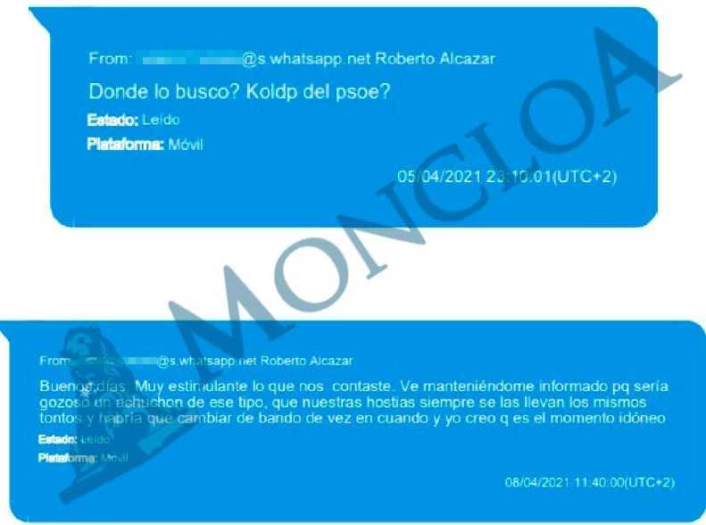 Koldo García pide que Asuntos Internos investigue los whatsapps de un capitán de la UCO 4 Moncloa bonilla 4 Moncloa
