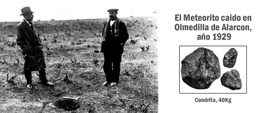 Conoce la historia del día que un meteorito cayó en un pueblo de Palencia y el gobierno lo vendió a un museo extranjero