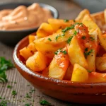 El secreto de las patatas bravas de Madrid: la salsa no lleva tomate y aquí tienes la receta original