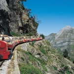 El tren a vapor que recorre el Pirineo oscense como en 1920