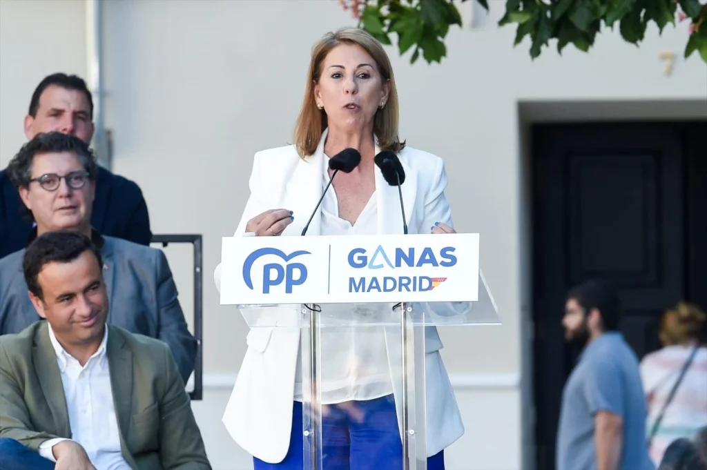 El nuevo PGOU enfrenta al gobierno local con vecinos y la oposición de Rivas Vaciamadrid 2 Moncloa EuropaPress 5176143 candidata pp alcaldia rivas vaciamadrid janette novo interviene acto Moncloa