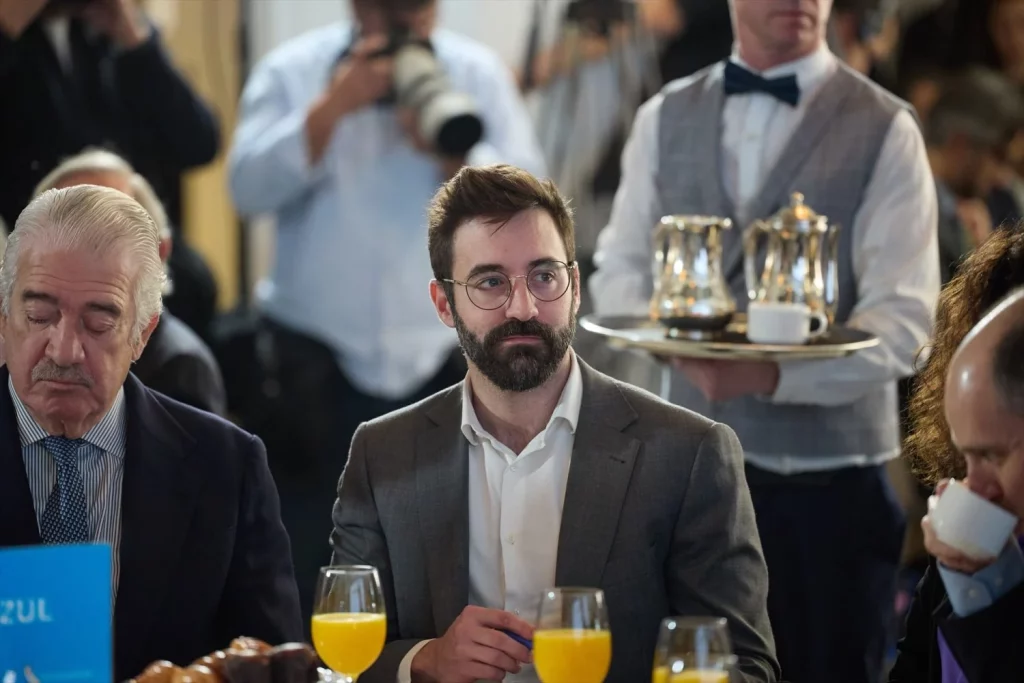 El secretario de Estado de Energía, Joan Groizard, durante un desayuno informativo de Europa Press (Fuente: Agencias)