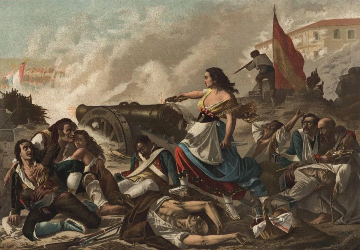 Aquí mando yo: la civil que se puso al frente de un cañón y se convirtió en la pesadilla de los franceses en Zaragoza