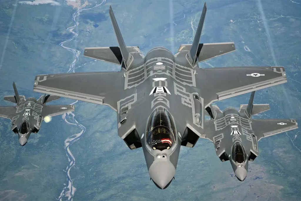 Lockheed Martin F 35 vuelo Moncloa