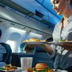 Laura Mazafena (27), ex azafata de vuelo revela qué ocurre con la comida: «Nunca la comemos, pedimos la de los pilotos»