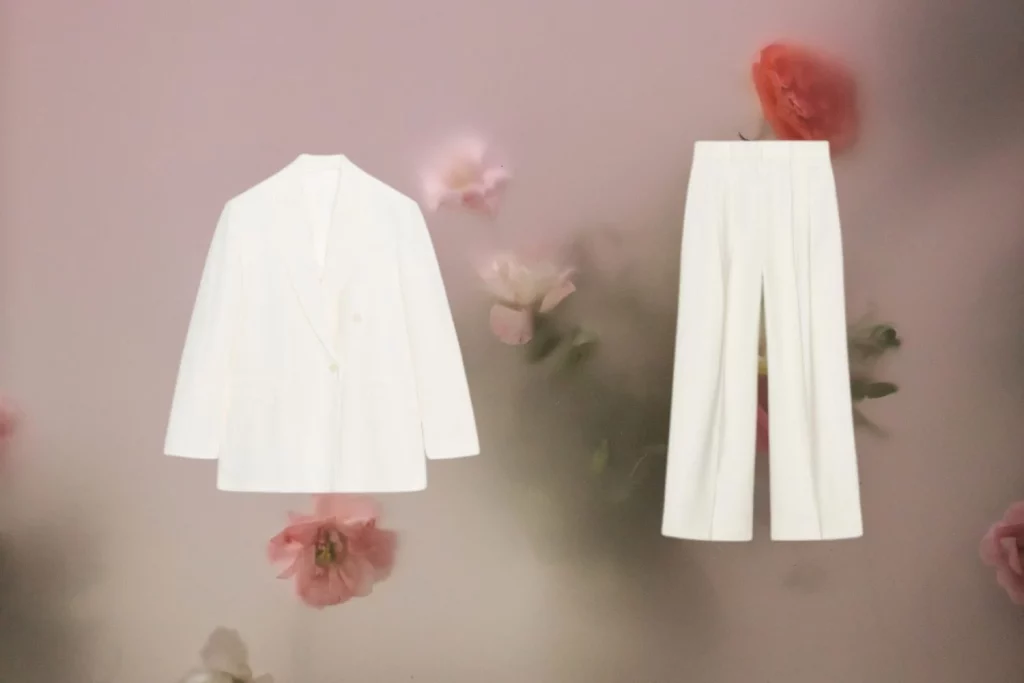 Viste elegante de veuelta  a la oficina con Zara