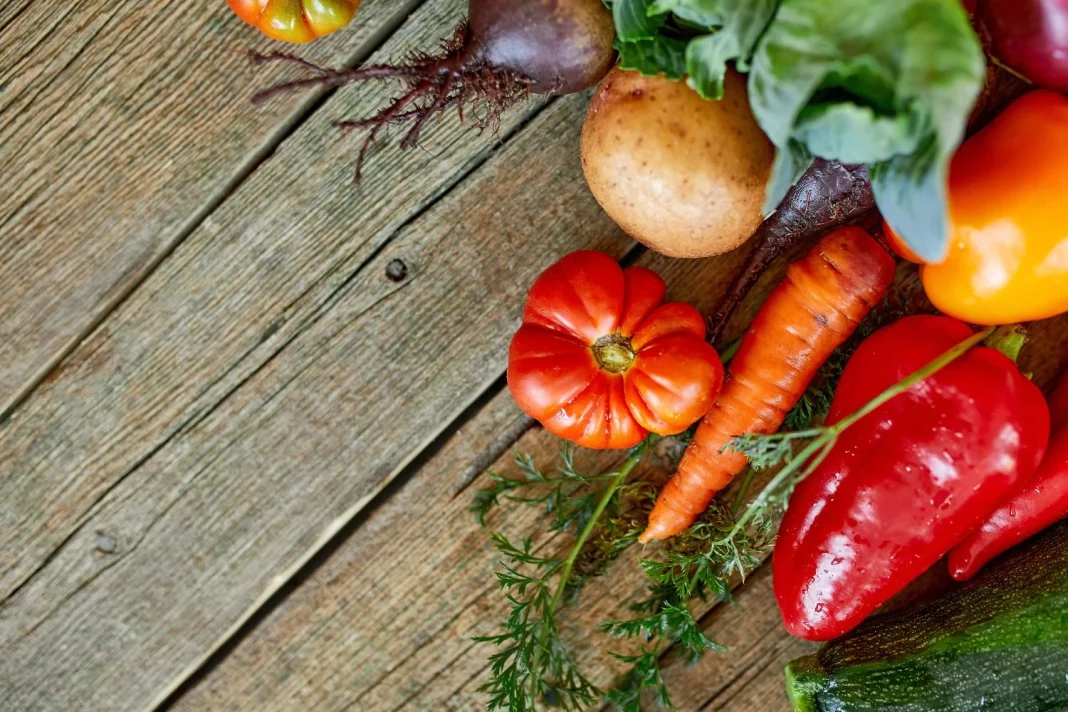 La clave está en los alimentos de color verde y rojo