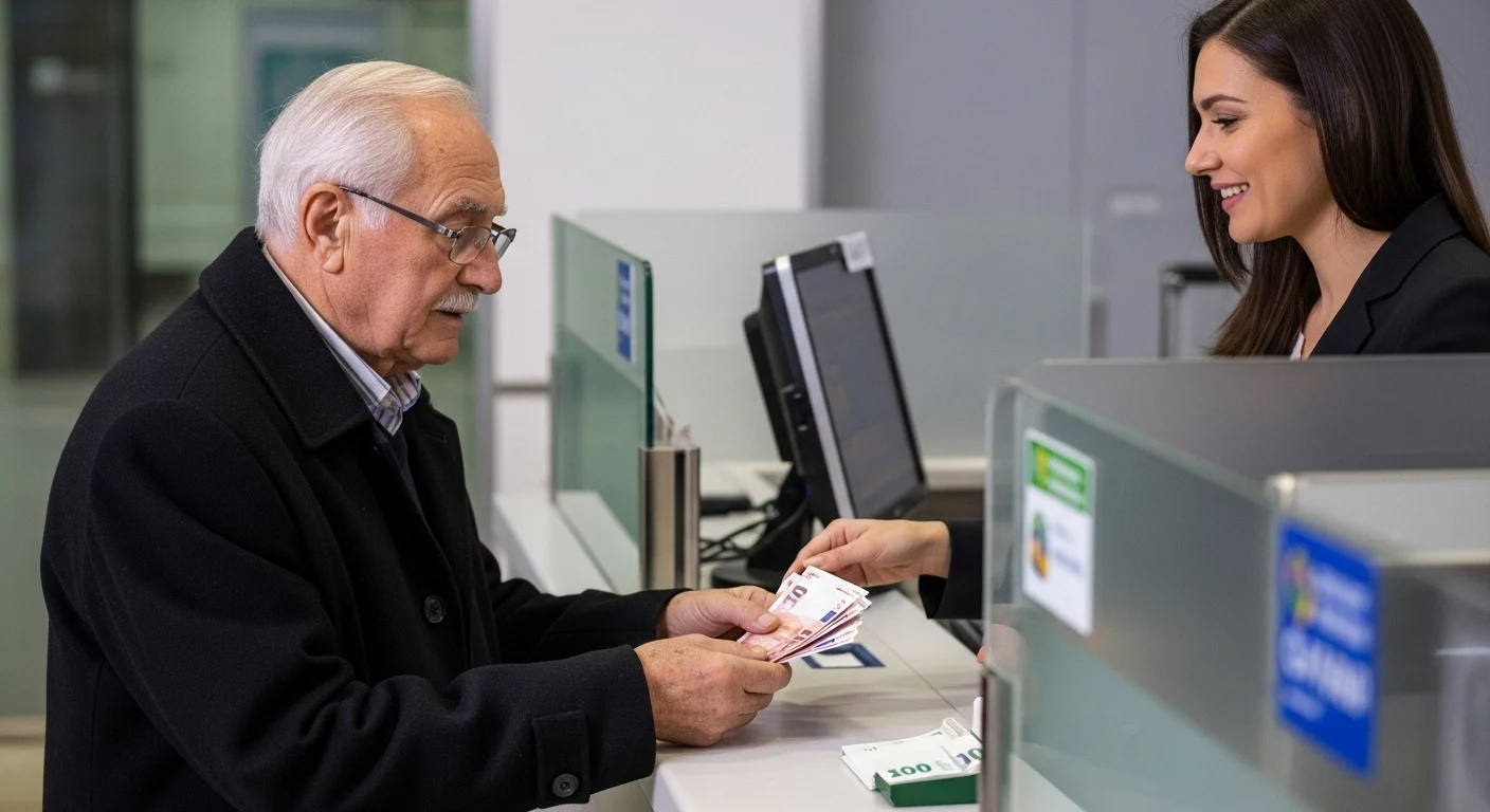¿Te han cobrado comisión por sacar tu pensión en ventanilla? El Banco de España confirma que es ilegal y te explica como reclamar