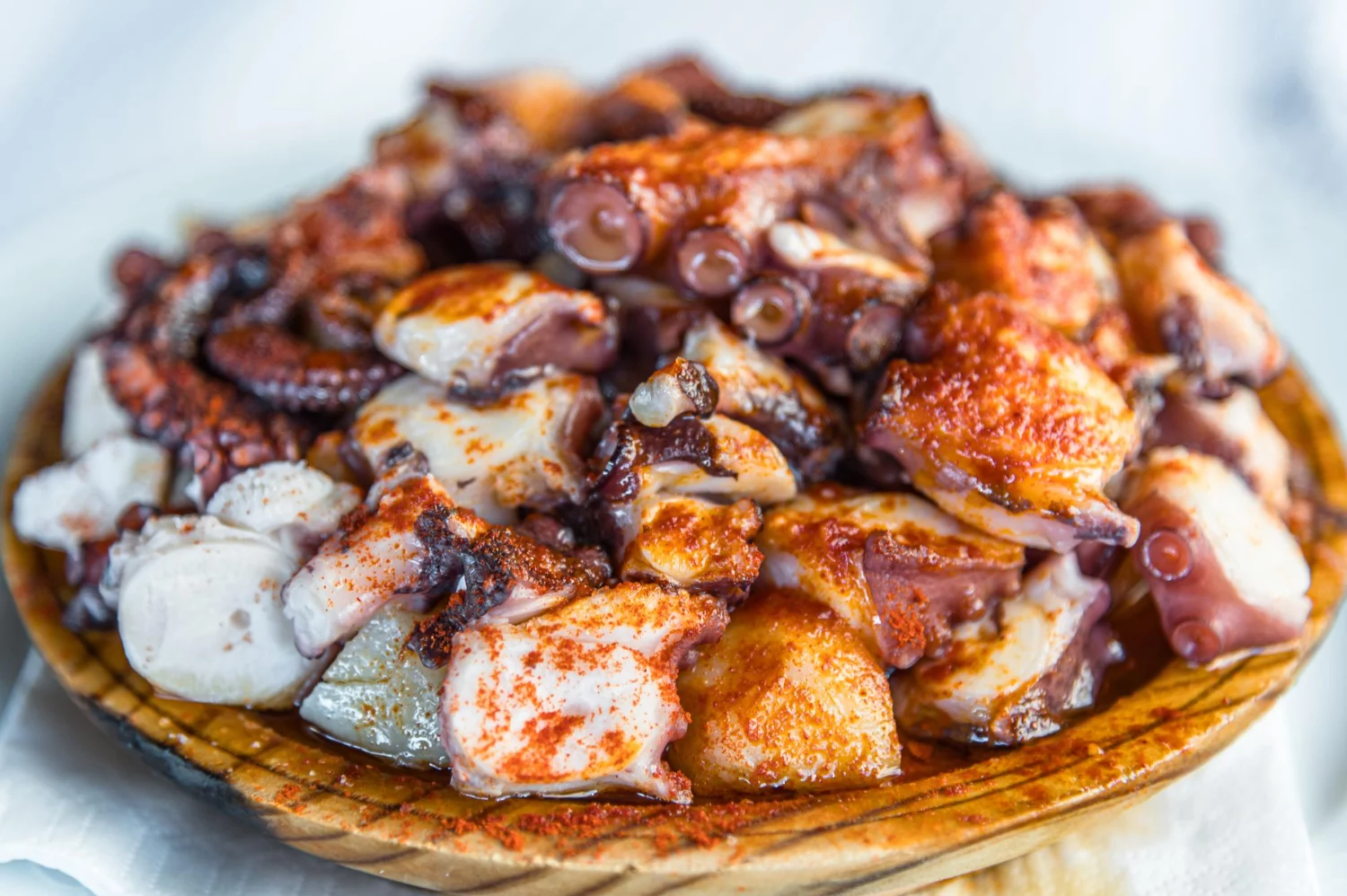 El paso que todos saltan al hacer pulpo a feira
