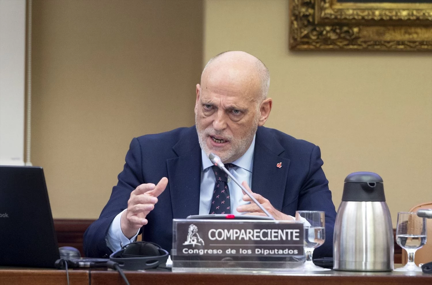 Javier Tebas, presidente de La Liga está personado en el caso Montoro. EP