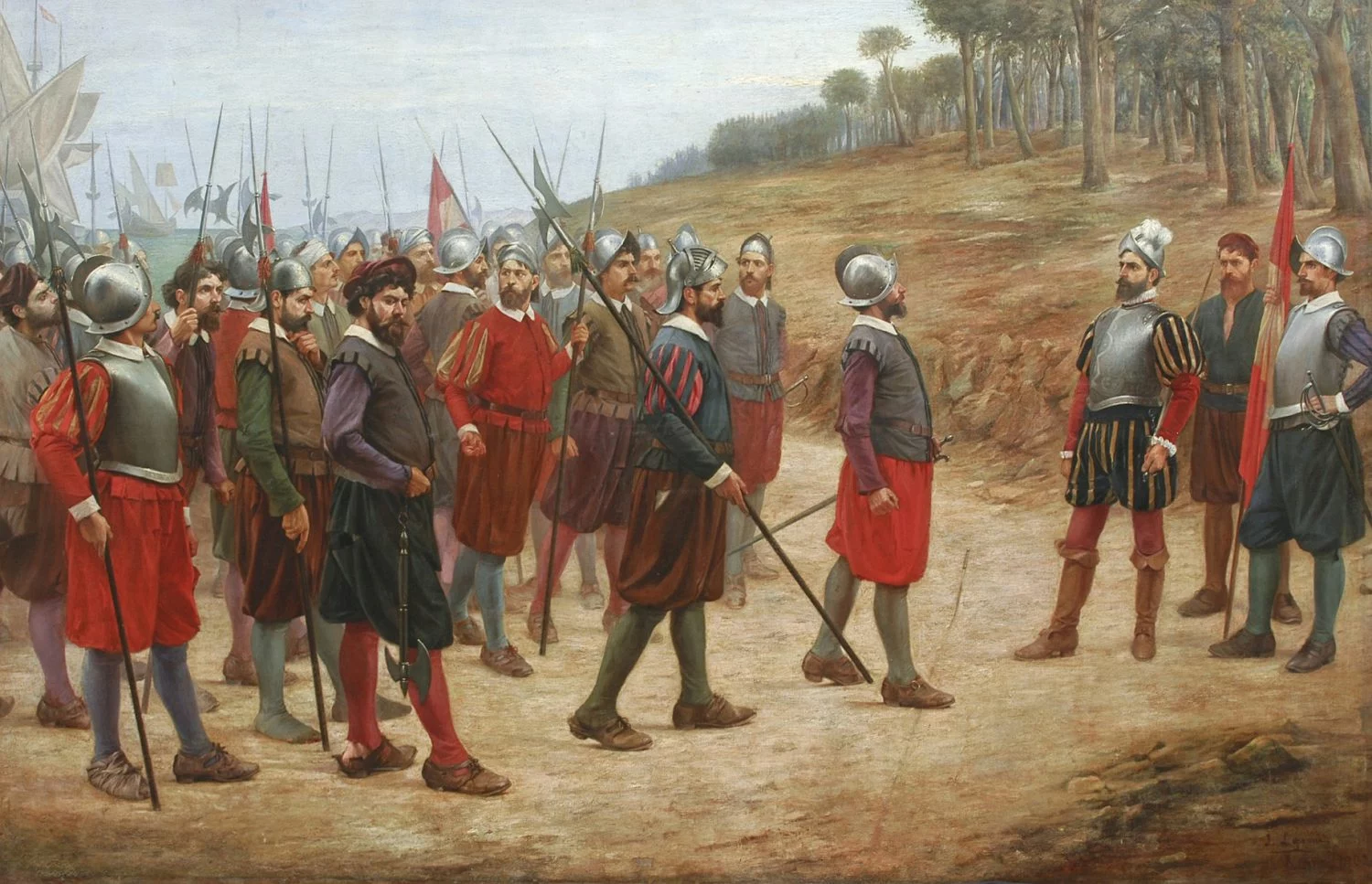 El día que 13 desarrapados cruzaron una línea en la arena y decidieron conquistar el imperio más rico del mundo