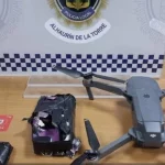 Los narcodrones vuelven a la cárcel de Algeciras por tercera vez este año