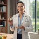 Dra. María Espinoza (45), gastroenteróloga: “El aceite de ricino no es solo cosmético, también alivia la digestión de forma natural”