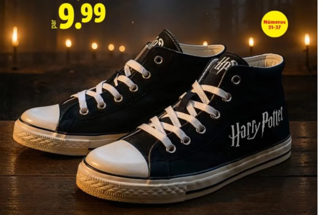 Las zapatillas de Harry Potter llegaron a Lidl