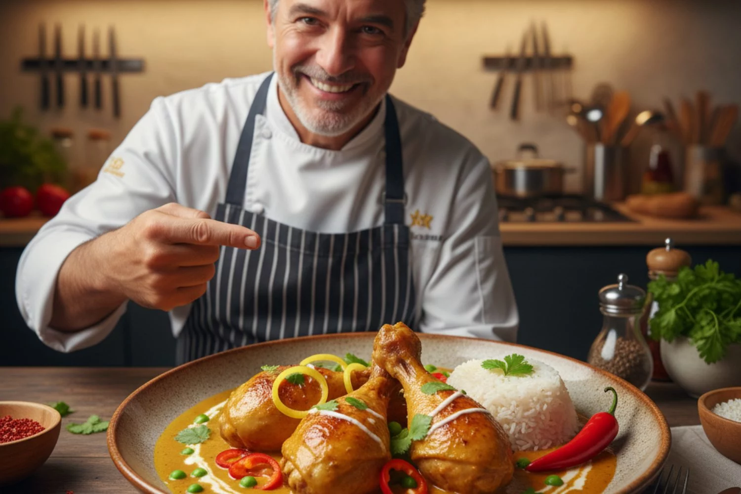Carlos Gómez, chef Michelin (56): “Mercadona ahorra minutos en la cocina con su nuevo pollo al curri listo para servir”