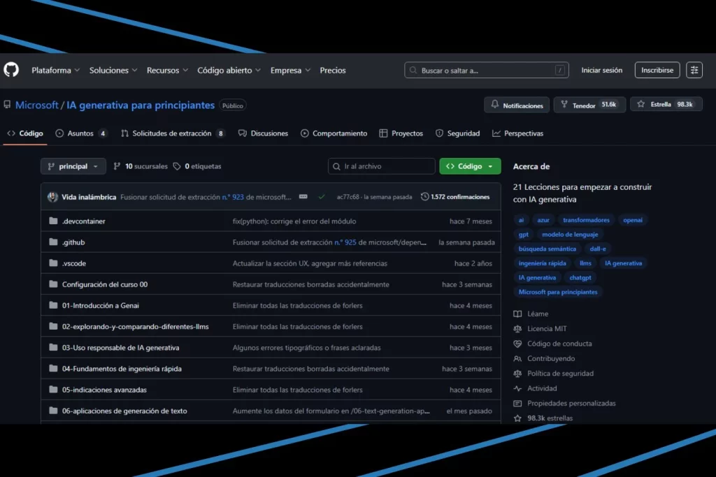 “Microsoft lanzó este curso de IA generativa y mi carrera subió de nivel”: Juan Alcalá (26), informático, revela el truco para aprobar 2 Moncloa La utilidad de los recursos que comparte Microsoft