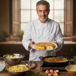 Antonio Casares (44) Chef Michelin: «La tortilla de patata no se puede ir en agua y con esta receta queda perfecta»